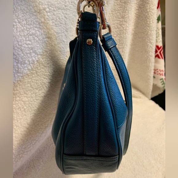 NWOT Coach East West Harley Deep Teal Hobo Bag - Picture 6 of 12